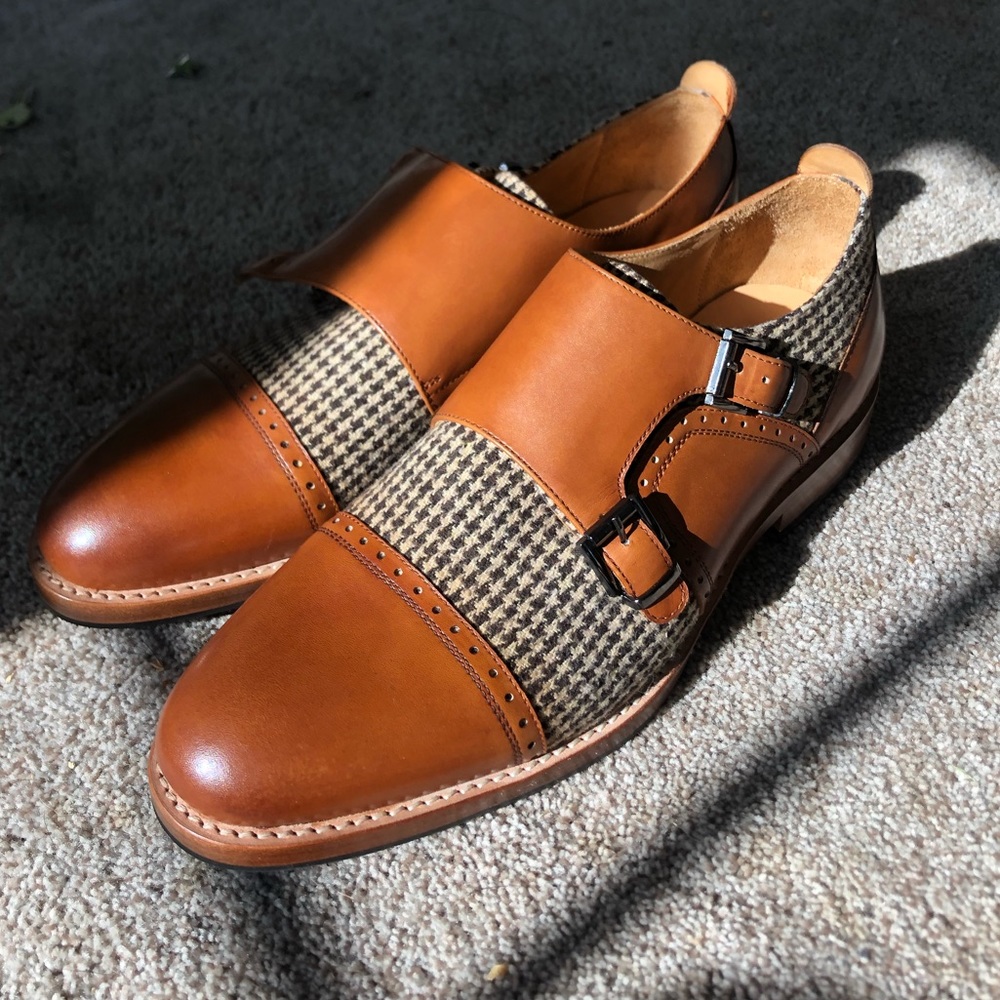 handmade leather oxfords